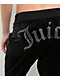 Juicy Couture OG Big Bling Licorice Velour Track Pants - Thumbnail image 7 of 13