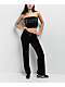 Juicy Couture OG Big Bling Licorice Velour Track Pants - Thumbnail image 8 of 13