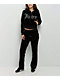 Juicy Couture OG Big Bling Licorice Velour Track Pants - Thumbnail image 9 of 13