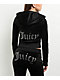 Juicy Couture OG Big Bling Licorice Velour Zip Hoodie - Thumbnail image 1 of 10