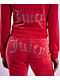 Juicy Couture OG Big Bling Maraschino Cherry Velour Track Pants - Thumbnail image 7 of 9