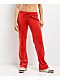 Juicy Couture OG Big Bling Maraschino Cherry Velour Track Pants - Thumbnail image 1 of 5