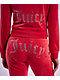 Juicy Couture OG Big Bling Maraschino Cherry Velour Zip Hoodie - Thumbnail image 7 of 10