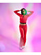 Juicy Couture OG Big Bling Maraschino Cherry Velour Zip Hoodie - Thumbnail image 9 of 10