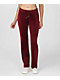 Juicy Couture OG Big Bling Red Dahlia Velour Track Pants - Thumbnail image 2 of 2