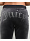 Juicy Couture OG Big Bling Titanium Velour Track Pants - Thumbnail image 5 of 7