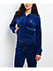 Juicy Couture OG Big Bling Varsity Blue Velour Zip Hoodie - Thumbnail image 7 of 7