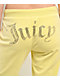 Juicy Couture OG Bling Yellow Iris Velour Track Pants - Thumbnail image 3 of 8
