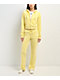 Juicy Couture OG Bling Yellow Iris Velour Track Pants - Thumbnail image 6 of 8