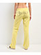 Juicy Couture OG Bling Yellow Iris Velour Track Pants - Thumbnail image 1 of 8