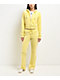 Juicy Couture OG Bling Yellow Iris Velour Zip Hoodie - Thumbnail image 6 of 8