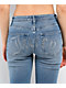 Juicy Couture Rhinestone Blue Low Rise Flare Jeans - Thumbnail image 5 of 7