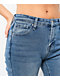 Juicy Couture Rhinestone Blue Low Rise Flare Jeans - Thumbnail image 6 of 7