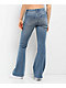 Juicy Couture Rhinestone Blue Low Rise Flare Jeans - Thumbnail image 2 of 7