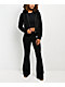 Juicy Couture Rib Waist Black Flare Sweatpants - Thumbnail image 5 of 6