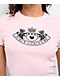 Juicy Couture Scottie Dog Whisper Pink Crop T-Shirt - Thumbnail image 2 of 2