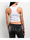 Juicy Couture Small Bling High Neck White Crop Tank Top - Thumbnail image 2 of 4