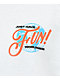 Just Have Fun Global Retro White T-Shirt