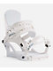 K2 Cassette White Snowboard Bindings  - Thumbnail image 2 of 4
