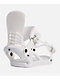 K2 Cassette White Snowboard Bindings  - Thumbnail image 1 of 4