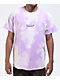 KAIJU017 GIRL017 Lavender Tie Dye T-Shirt - Thumbnail image 2 of 3