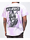 KAIJU017 GIRL017 Lavender Tie Dye T-Shirt - Thumbnail image 1 of 3