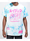 KAIJU017 Remember Blue & White Tie Dye T-Shirt - Thumbnail image 1 of 3