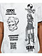 KAIJU017 School Girl camiseta gris tie dye