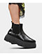 KOI AC4 Black Platform Boots