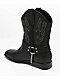 KOI Broken Bronco Black Cowboy Boots - Thumbnail image 2 of 4