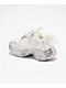 KOI Kelpie Whimsical Terrain Ivory & Silver Shoes - Thumbnail image 2 of 7