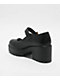 KOI Tira Black Faux Leather Mary Jane Platform Shoes - Thumbnail image 2 of 5