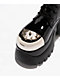 KOI x The Rocky Horror Picture Show Eddie's Teddy Spike Black & Chrome Platform Boots - Thumbnail image 5 of 7