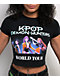 KPop Demon Hunters Black Crop T-Shirt - Thumbnail image 2 of 2