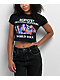 KPop Demon Hunters Black Crop T-Shirt - Thumbnail image 1 of 2