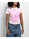 KPop Demon Hunters Huntrix Pink Crop T-Shirt - Thumbnail image 1 of 2