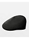 Kangol Tropic 507 Ventair Black Flat Cap - Thumbnail image 1 of 2