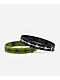 Keep A Breast Foundation Barbed Wire Catus Green & Black Mini 2 Pack Bracelets - Thumbnail image 2 of 2