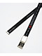 Keep A Breast Foundation I Heart Boobies Barbed Black Web Belt - Thumbnail image 2 of 2