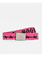 Keep A Breast Foundation I Heart Boobies Barbed Pink Web Belt - Thumbnail image 1 of 3