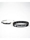 Keep A Breast Foundation I Heart Boobies Black & White Mini Pack Bracelets - Thumbnail image 3 of 3