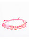 Keep A Breast Foundation I Heart Boobies EDC Pink Braid Bracelet - Thumbnail image 1 of 2