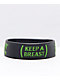 Keep A Breast Foundation I Heart Boobies Pulsera negra y verde