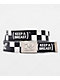 Keep A Breast Foundation I Heart Boobies Throwback Checkered Black Web Belt - Thumbnail image 1 of 2