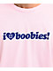 Keep A Breast Foundation I Love Boobies Horizon Pink T-Shirt - Thumbnail image 2 of 2