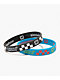 Keep A Breast Foundation x Vans Warped Tour Black & Blue 2 Pack Bracelets - Thumbnail image 2 of 3