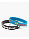Keep A Breast Foundation x Vans Warped Tour Black & Blue 2 Pack Bracelets - Thumbnail image 1 of 3