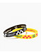 Keep A Breast Foundation x Vans Warped Tour Black & Yellow 2 Pack Bracelets - Thumbnail image 2 of 3