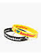 Keep A Breast Foundation x Vans Warped Tour Black & Yellow 2 Pack Bracelets - Thumbnail image 1 of 3