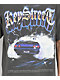 Key Street Burn Out Grey Wash T-Shirt - Thumbnail image 2 of 2